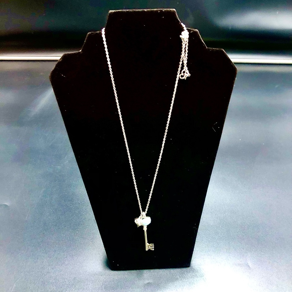 Silver Minimalist Geometric Necklace
